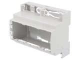 Carcasă pentru şină DIN 90mm x 103mm x 62mm gri Nr.mod: 6
