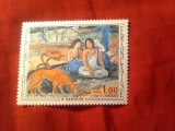 Serie 1 valoare Franta 1968 Pictura - de P. Gauguin