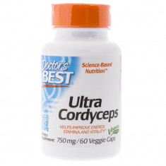 Suplimente nutritive Doctor's Best Ultra Cordyceps, 60 capsule