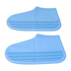 Huse de silicon pentru protectie incaltaminte, blue, marimea 42 - 46 (L)