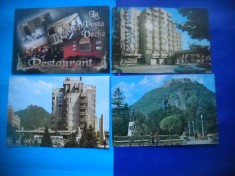HOPCT LOT 2460 DEVA -JUD HUNEDOARA-4 CARTI POSTALE-NECIRCULATE