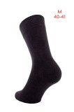 Șosete bărbați, subțiri de Bumbac, Esli Classic 000, Negru, 27 (42-43)