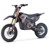 Cumpara ieftin Motocicleta electrica copii Coyote 12/10&amp;quot; 1300W Li-ion portocaliu