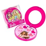 Paleta lip gloss cu oglinda, Barbie, Fete, 2046, Lorenay