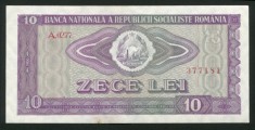 u965 ROMANIA 10 lei 1966 aUNC doar cu urme de manipulare foto