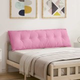 vidaXL Perna pentru spate Roz 160 x 19 x 50 cm țesătură 42014888