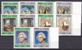 Sharjah 1970 Beethoven MI 709-718 MNH