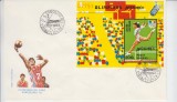 C12 - FDC Romania - JO de vara - Barcelona - colita nedantelata - LP1291 - 1992, Romania de la 1950, Sport