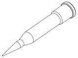 V&acirc;rf de lipit ERSA tip șurubelniță, 0.4mm, pentru stație/ciocan de lipit