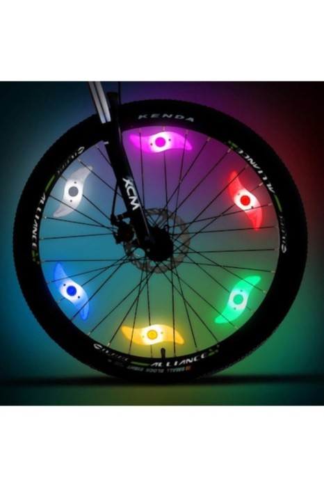 Lumini LED pentru roți de bicicletă, multicolore, impermeabile, 12,5 cm