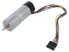 Motor DC cu Encoder și Transmisie Metalică 12V 1,1A 172:1