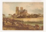FA118 -Carte Postala- FRANTA - Paris, La Pointe de I'le Notre Dame .Hamilton - Musees Nationaux, circulata 1981