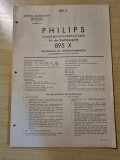 Manual de utilizare si reparatie radioul philips 895 X - din anul 1939