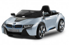 Masinuta electrica pentru copii BMW i8 2x 35W 12V #Albastru foto