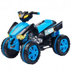 ATV electric pentru copii Raptor Toyz RPT1AL, Albastru foto