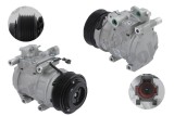 Compresor AC Kia Sorento 2006, 2008; motor 2.5 Crdi, tip Doowon 10PA17C, diametru fulie 115mm, 7 nervuri, iesire 12,9mm, intrare 15,8mm; 16223500;