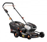 Masina de tuns gazon cu acumulator Redback E142C, 40V, 420 mm, 40L