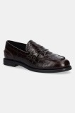 Gant mocasini de piele Gracelyn culoarea maro, cu toc plat, 31571061
