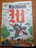 carte pentru copii - baronul munchhausen - din anul 1985 - carte format mare