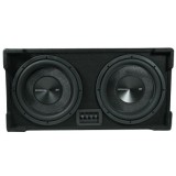 Cutie Phoenix Gold ZX212PBS-1 dubla pasiva de 12&quot; 500 W RMS bobine 2x2 Ohm cutie pasiva pentru radiator cu ardere &icirc;n jos CarStore Technology