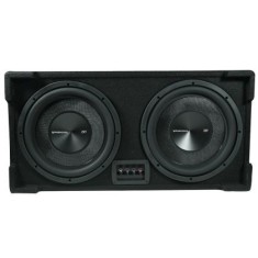 Cutie Phoenix Gold ZX212PBS-1 dubla pasiva de 12&quot; 500 W RMS bobine 2x2 Ohm cutie pasiva pentru radiator cu ardere &icirc;n jos CarStore Technology