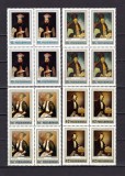 Cumpara ieftin ✅RO 1973 , LP 826 ,&quot;Expo. filatelica Socfilex III - Tablouri , portrete &quot;-serie in bloc de 4 ,MNH, Stampilat