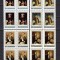 ✅RO 1973 , LP 826 ,&quot;Expo. filatelica Socfilex III - Tablouri , portrete &quot;-serie in bloc de 4 ,MNH