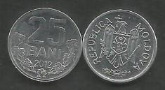 MOLDOVA 25 BANI 2012 [01] a UNC