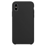 Husa TPU OEM Pure Silicone pentru Apple iPhone XR, Neagra