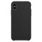 Husa TPU OEM Pure Silicone pentru Apple iPhone XS Max, Neagra