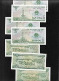 Vietnam 5 dong 1985 aunc pret pe bucata