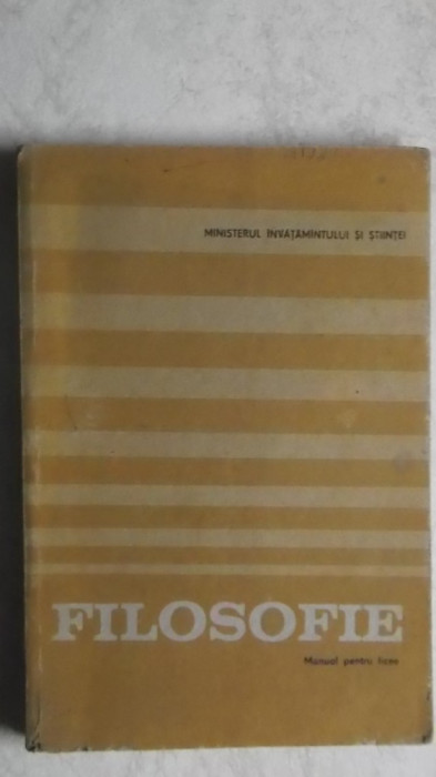 Ludwig Grunberg, s.a. - Filosofie, manual pentru licee