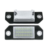 Set 2 x Lampa LED numar compatibil Ford