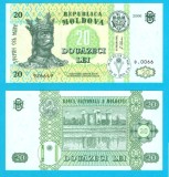 Moldova (p#13) 20 Lei 2006 UNC 'Leonid Talmaci'; (ROG CITITI DETALIILE!)