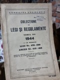 Colectiune de legi si regulamente tomul XII 1944
