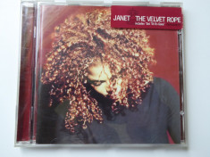 Janet Jackson - The Velvet Rope CD original 1997 Virgin Comanda minima 100 lei foto