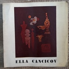 Expozitia retrospectiva Ella Cancicov// 1979 foto