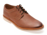 Pantofi eleganti CLARKS maro, ATTICUS LT LACE, din piele naturala