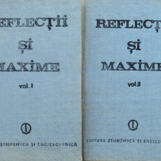Reflectii Si Maxime Vol.1-2 - Constantin Badescu ,554757