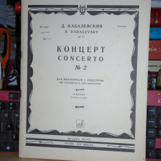 D. KABALEVSKI - CONCERTUL NR. 2 PENTRU VIOLONCEL SI ORCHESTRA , MOSCOVA , 1979