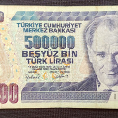 Turkey / Turcia - 500 000 Lire (1970)