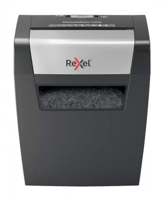 Distrugator manual documente MOMENTUM X406, 6 coli, P4, cross-cut (tip confeti) foto