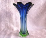 VAZA CRISTAL COLORAT - STICLA DE MURANO 25 CM