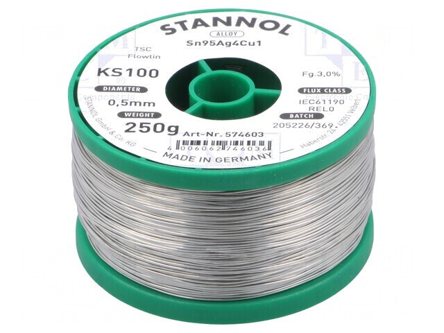 S&acirc;rmă de lipit fără plumb 0,5mm 0,25kg