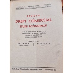 Revista de Drept Comercial si Studii Economice. Anul VIII N. 2, 1941
