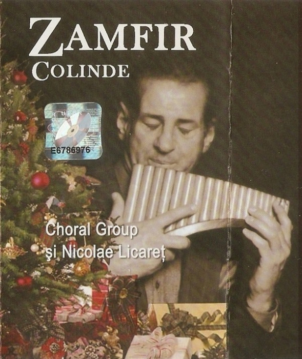 Casetă audio Gheorghe Zamfir &lrm;&ndash; Colinde, originală