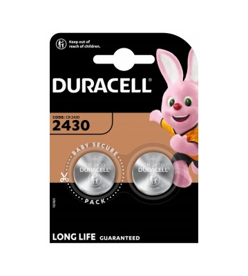 Baterie cu litiu mini Duracell CR2430 DL2430 ECR2430 2BL foto