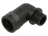 Conectori &icirc;n unghi 90&deg; Filet Metric Exterior Poliamidă 6