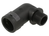 Conectori &icirc;n unghi 90&deg; Filet Metric Exterior Poliamidă 6