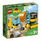 LEGO Duplo Camion ?i excavator pe ?enile (10931)